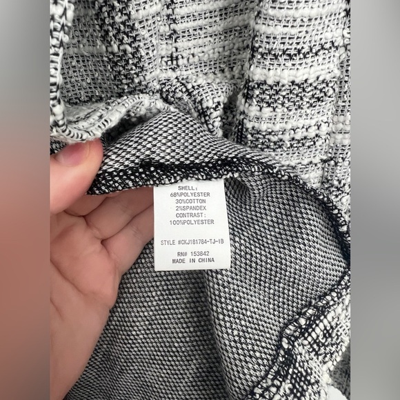 Melloday Tweed Sweater Cardigan Jacket NWT - Picture 3 of 4